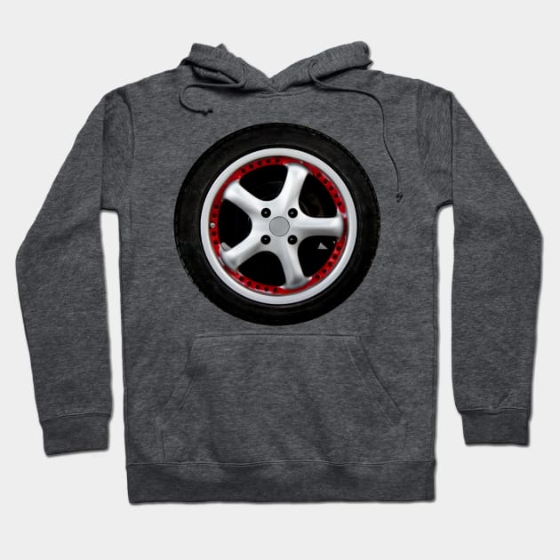 Wheel Hoodie by burbuja